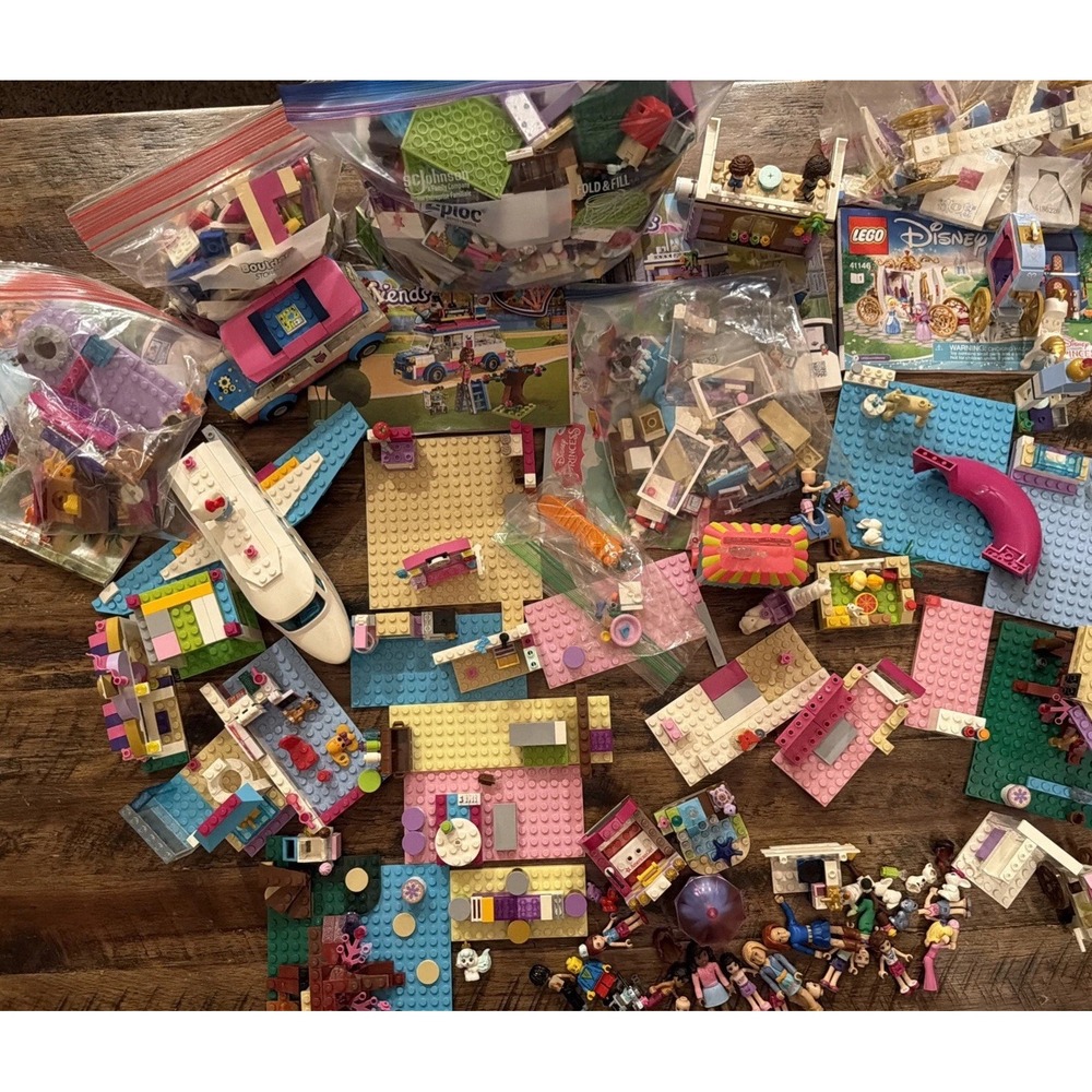 LEGO Friends Mini Dolls Animals Accessories Plane Van Manual Disney Sets Parts